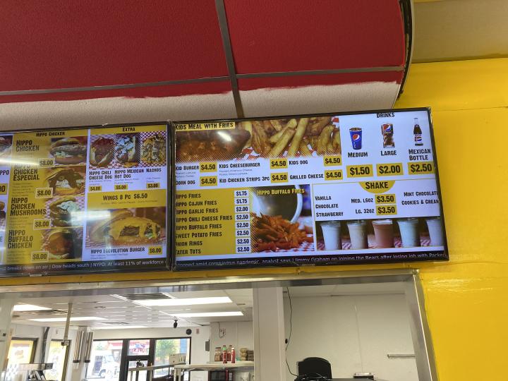 Hippo Burgers - Crosby, TX menu_pic