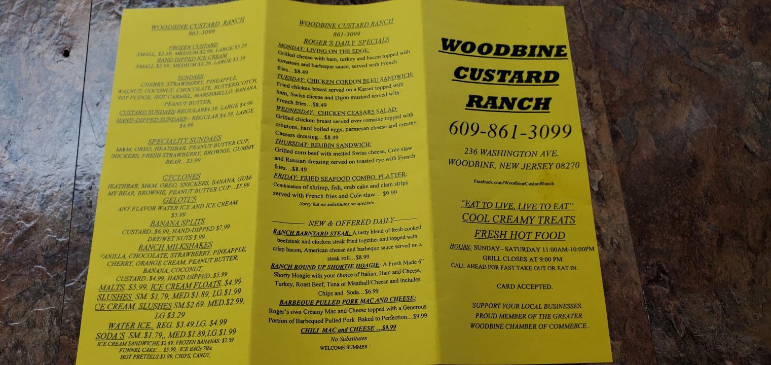 Woodbine Custard Ranch - Woodbine, NJ