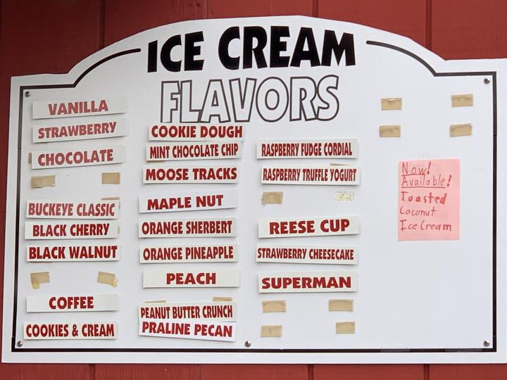 Town Trolley - Huntsville, OH menu_pic