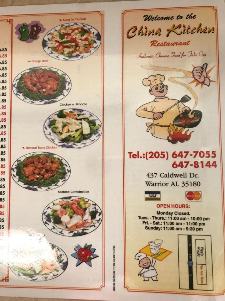 China Kitchen - Warrior, AL menu_pic