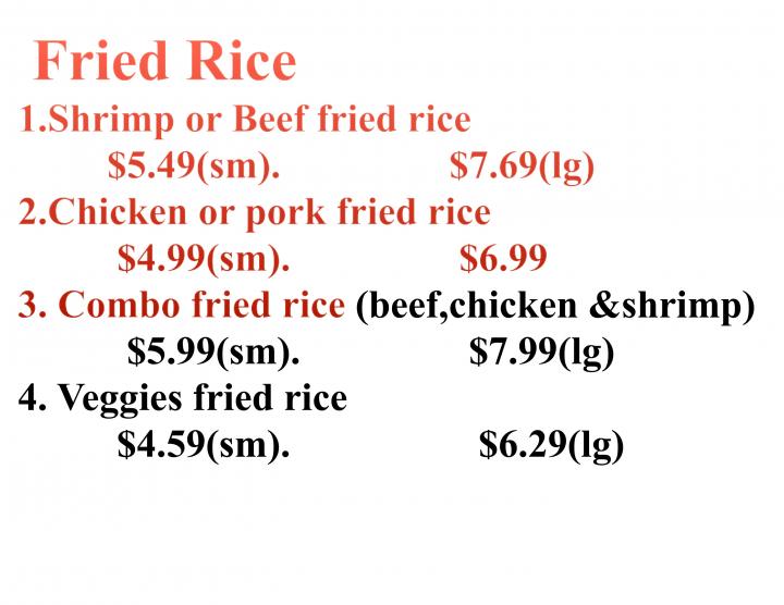 A & B Discount Grocery Chinese - Hattiesburg, MS menu_pic