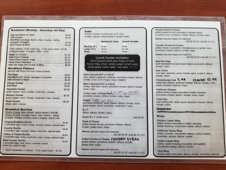 My Deli - Quantico, VA menu_pic