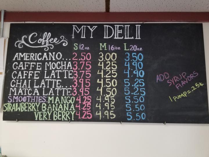 My Deli - Quantico, VA menu_pic