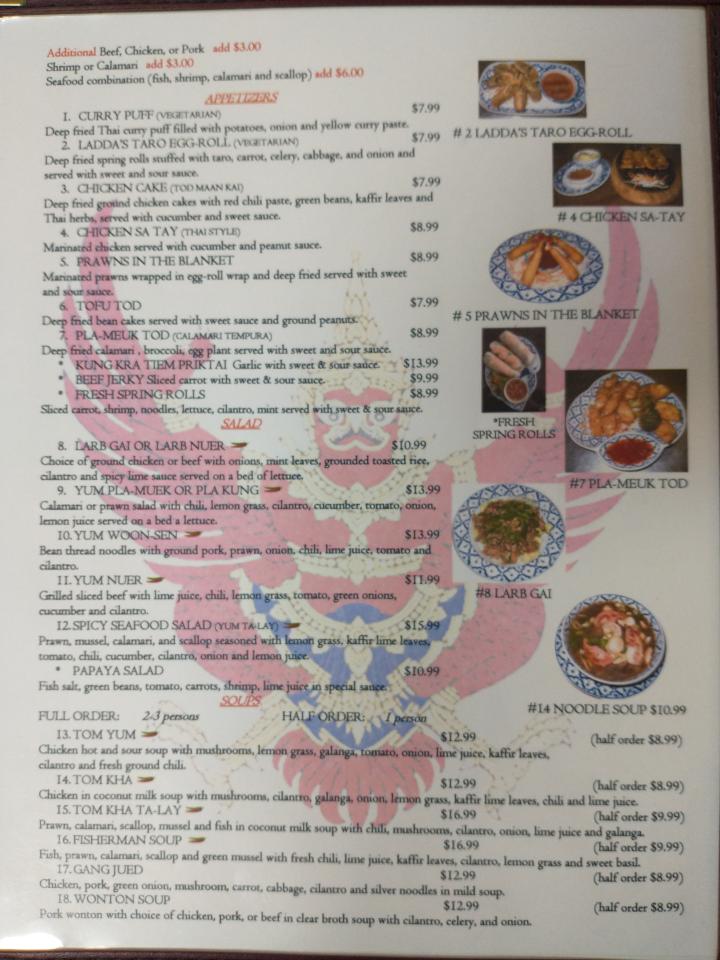 Thadapetch - Leesville, LA menu_pic