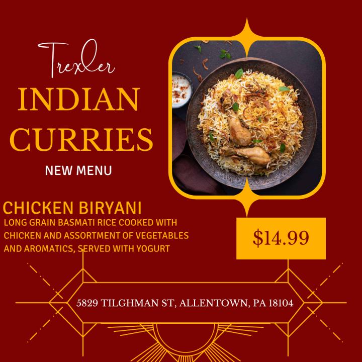 Trexler Indian Curries - Allentown, PA menu_pic