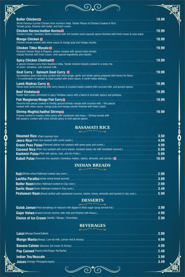 Sam's Kitchen - Drumheller, AB menu_pic