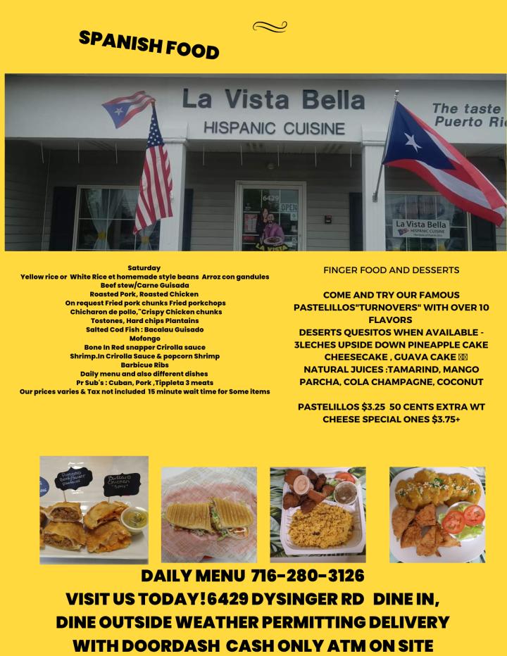 La Vista Bella Hispanic Cuisine - Lockport, NY