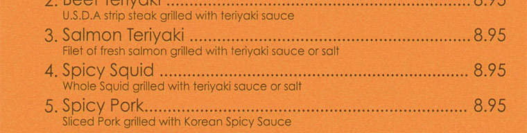 Sushiya Express - Isla Vista, CA menu_pic