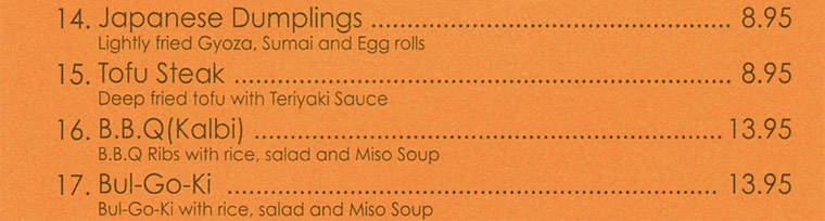 Sushiya Express - Isla Vista, CA menu_pic