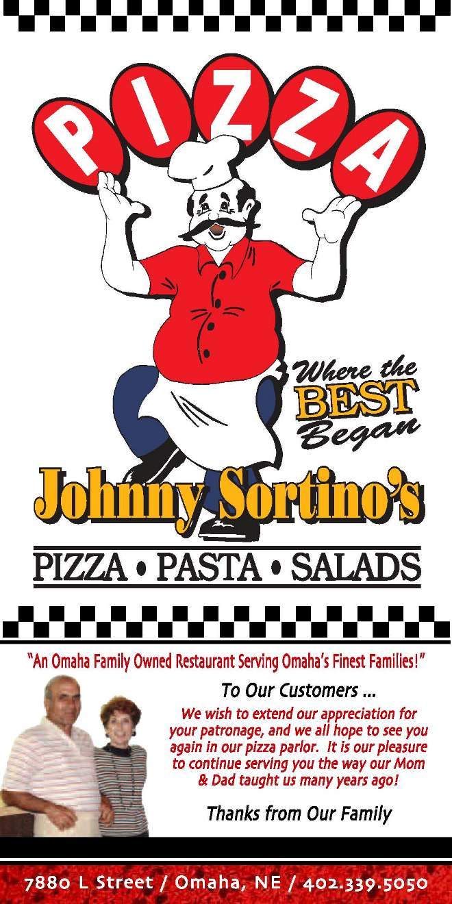 Johnny Sortino's Pizza Parlor - Omaha, NE menu_pic