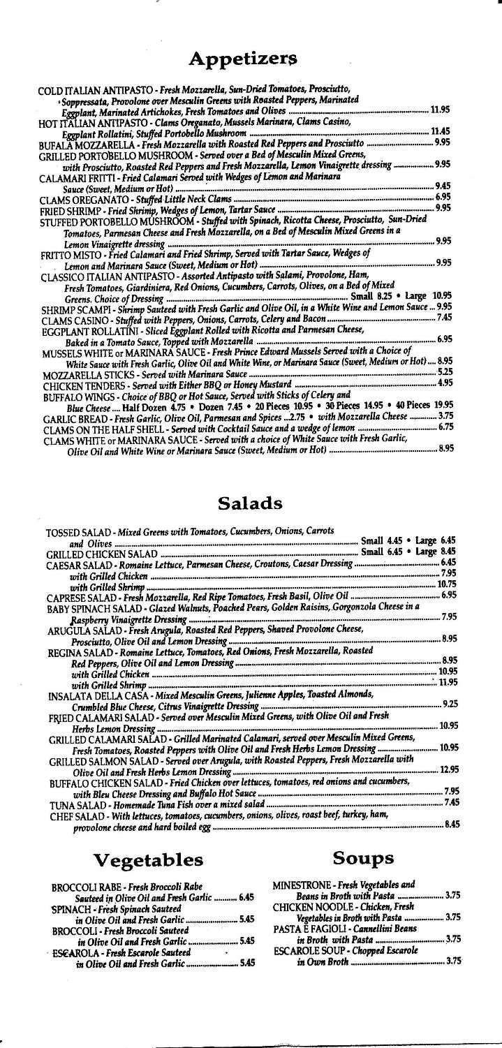 La Scarpetta Italian Restaurant - West Long Branch, NJ menu_pic