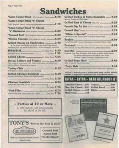 /1000743/Tonys-I-75-Restaurant-Birch-Run-MI - Birch Run, MI