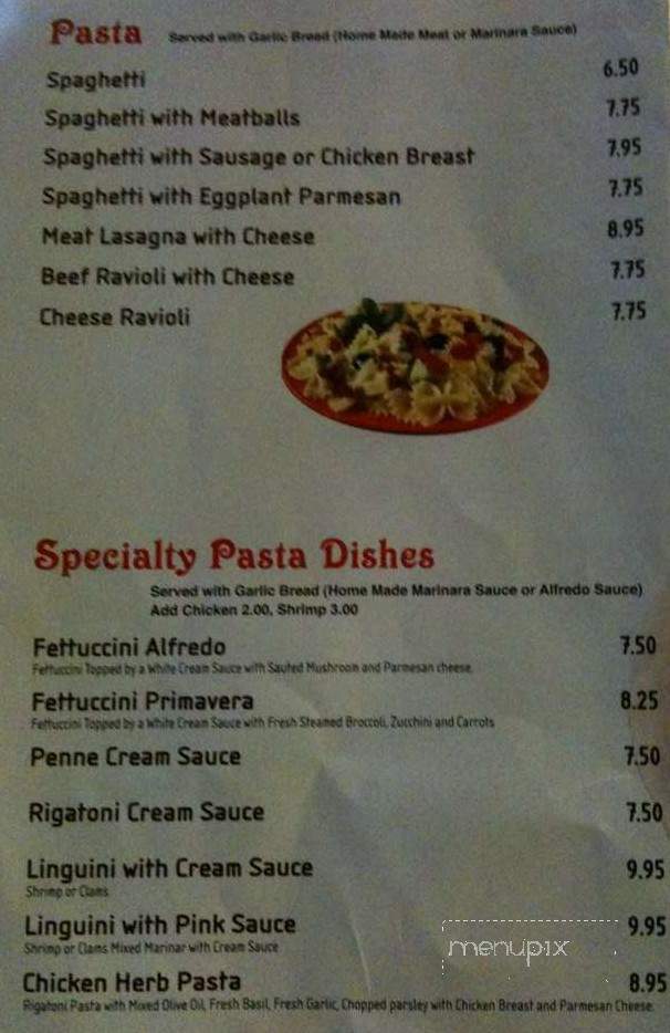 Quickies Pizza & Subs - Studio City, CA menu_pic