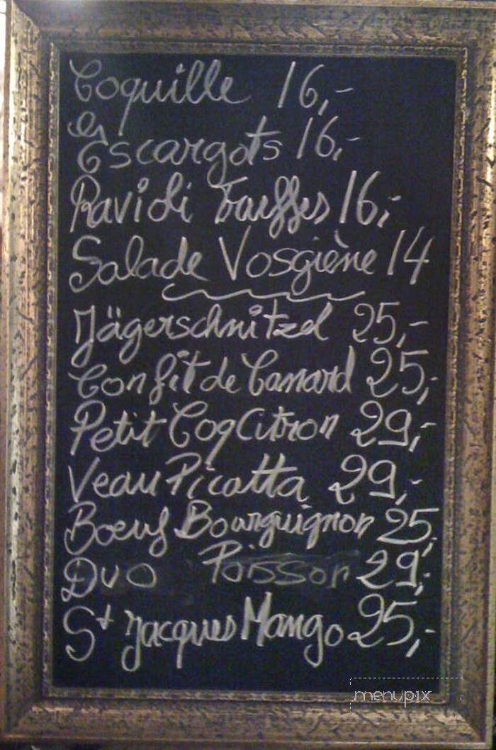 Le Coq Rouge - Boise, ID menu_pic