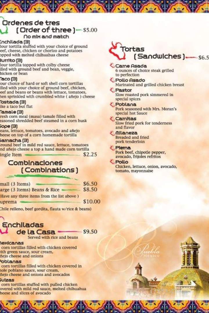 Habaneros Mexican Cuisine - Davenport, IA menu_pic
