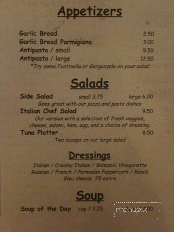 Salerno's Apizza - Stratford, CT menu_pic