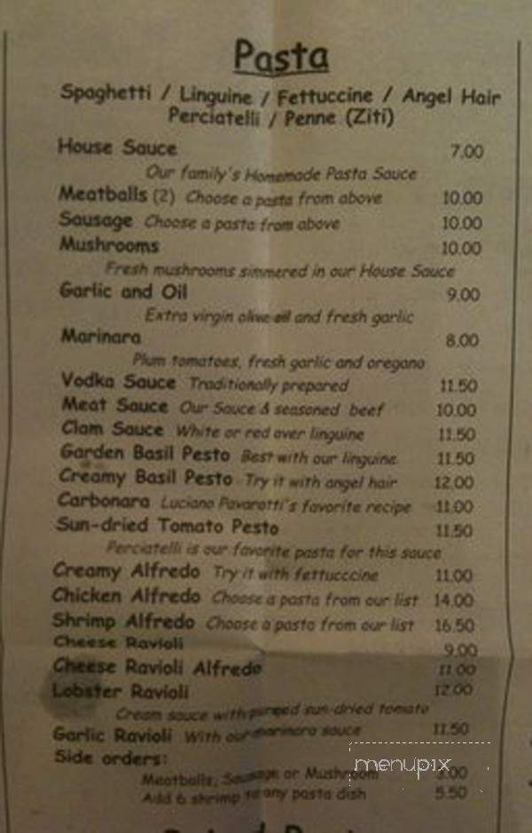 Salerno's Apizza - Stratford, CT menu_pic