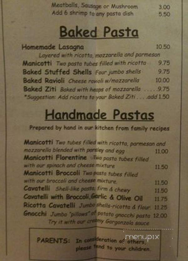 Salerno's Apizza - Stratford, CT menu_pic