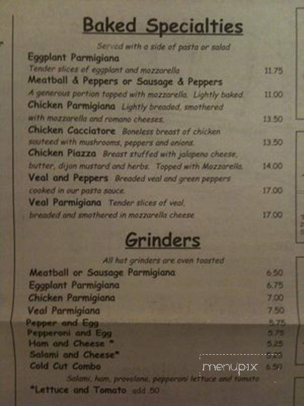 Salerno's Apizza - Stratford, CT menu_pic