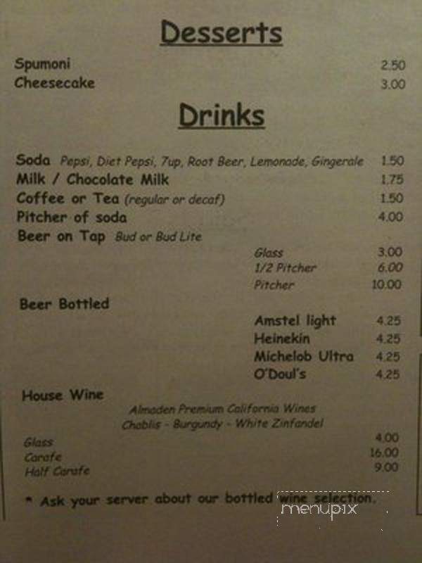 Salerno's Apizza - Stratford, CT menu_pic