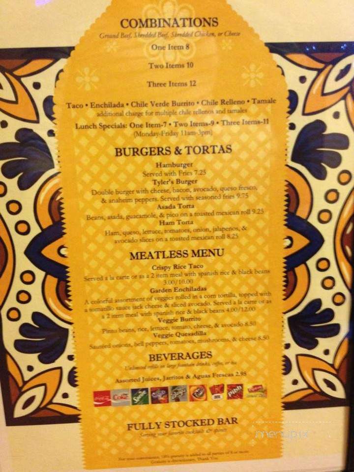 Reyna's Restaurant - Lemoore, CA menu_pic