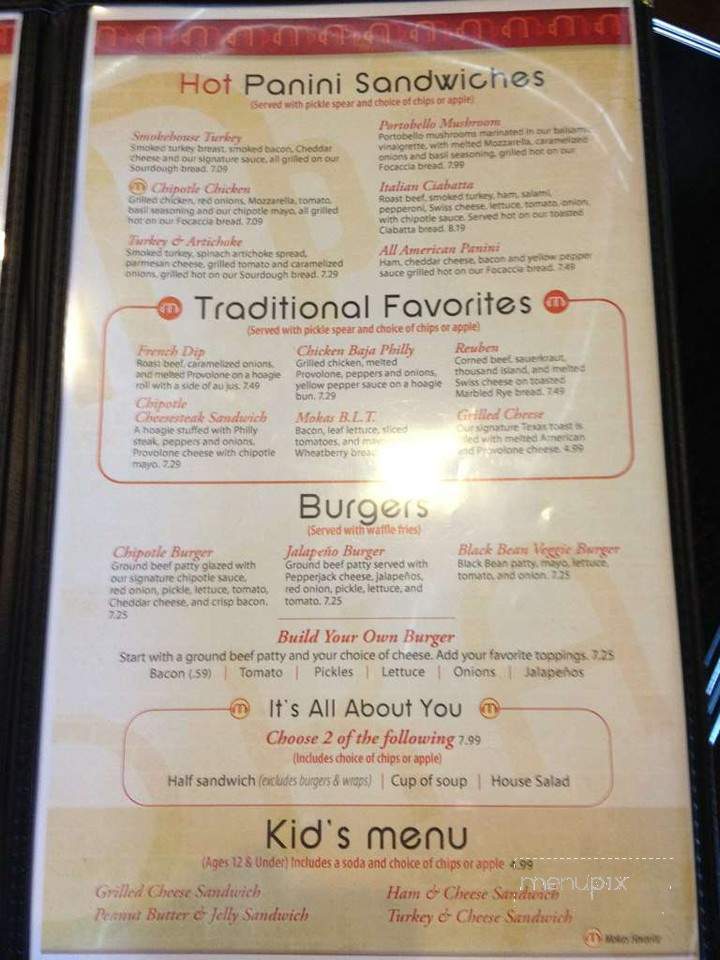 Mokas - Hays, KS menu_pic