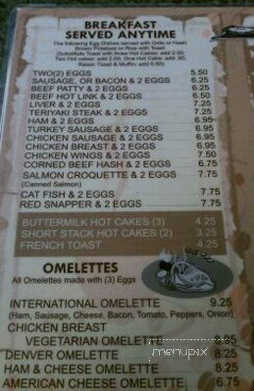 Moby's Coffee Shop - Inglewood, CA menu_pic