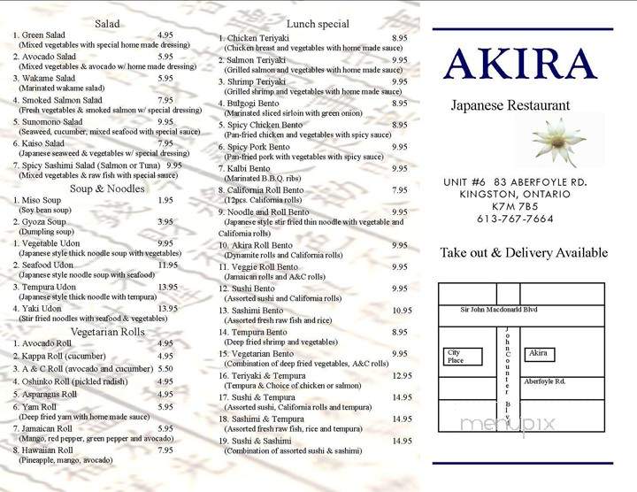 /1186341/Akira-Restaurant-Kingston-ON - Kingston, ON