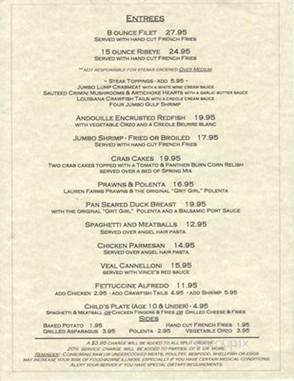 VInce's - Leland, MS menu_pic