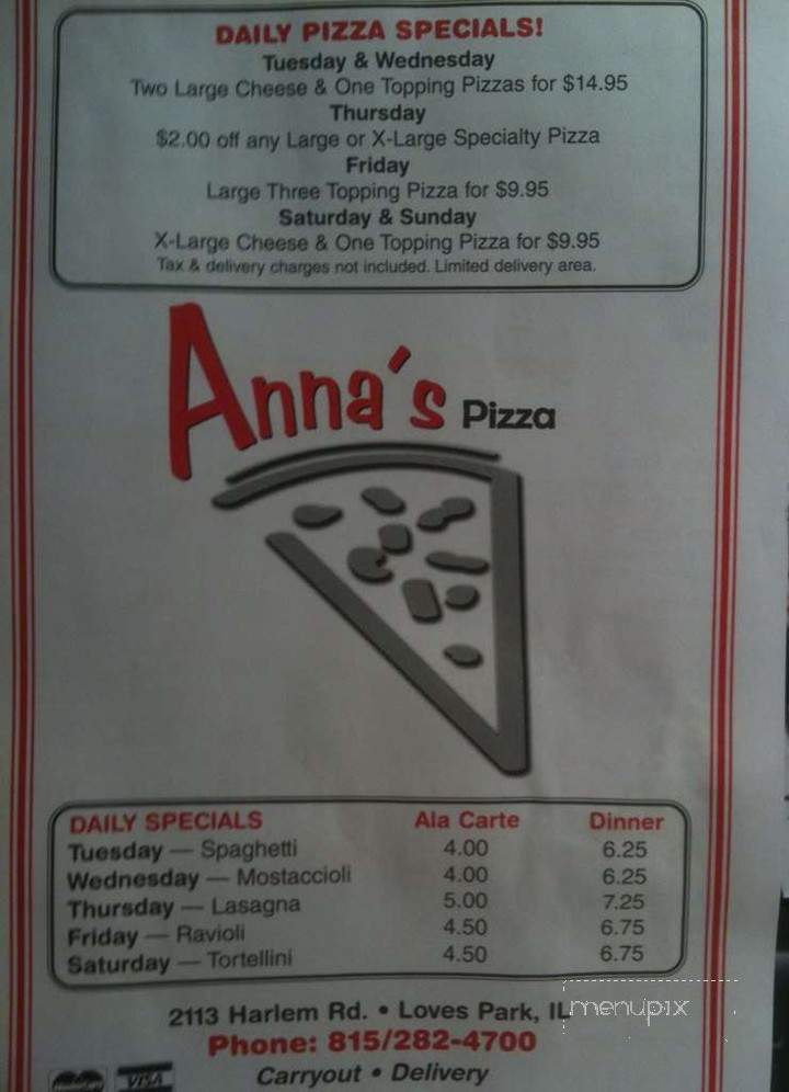 /1306754/Annas-Pizza-Loves-Park-IL - Loves Park, IL