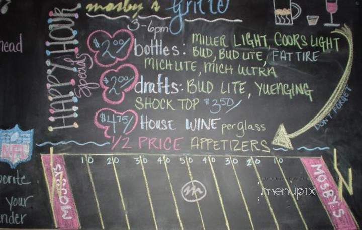 Mosby's Grill - Purcellville, VA menu_pic