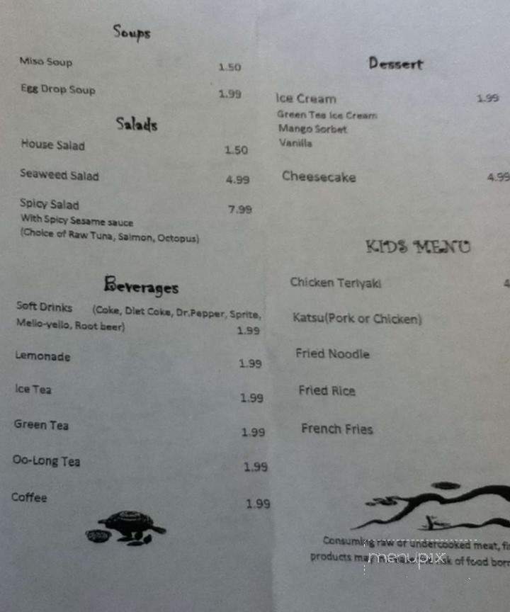 Ozmo - Ozark, MO menu_pic