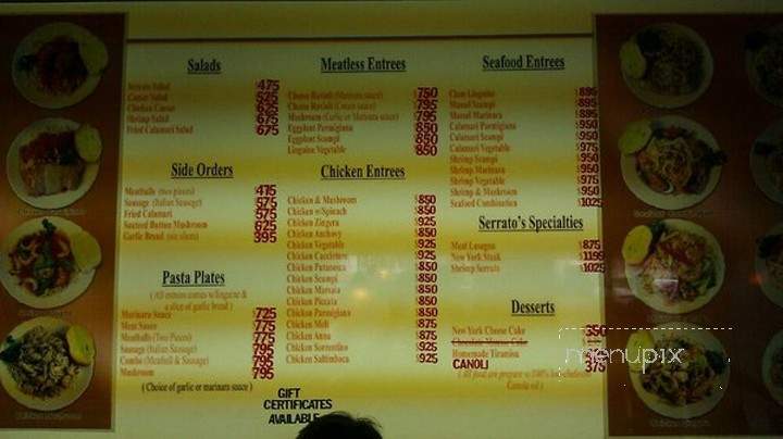 J P Serrato Pasta - Aiea, HI menu_pic