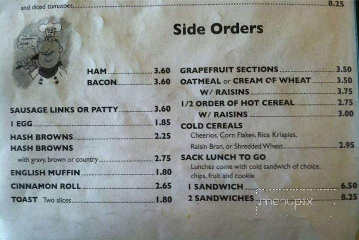 Ruby's Cafe - Missoula, MT menu_pic