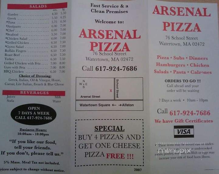 /2100542/Arsenal-Pizza-Watertown-MA - Watertown, MA