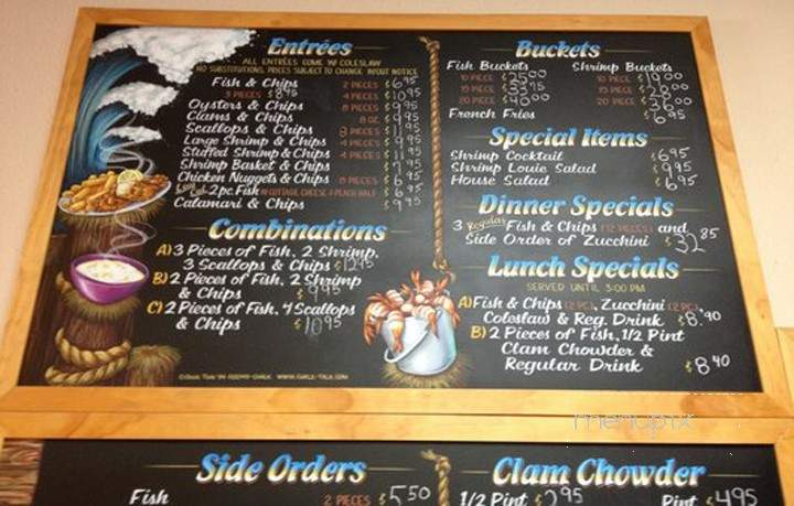 Thousand Oaks Fish & Chips - Westlake Village, CA menu_pic