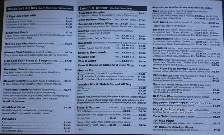 Get Them While They're Hot Tamales - West Allis, WI menu_pic