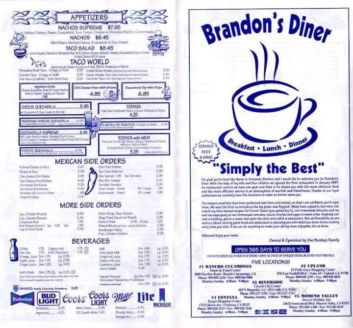 /5555901/Brandons-Diner-Three-Riverside-CA - Riverside, CA