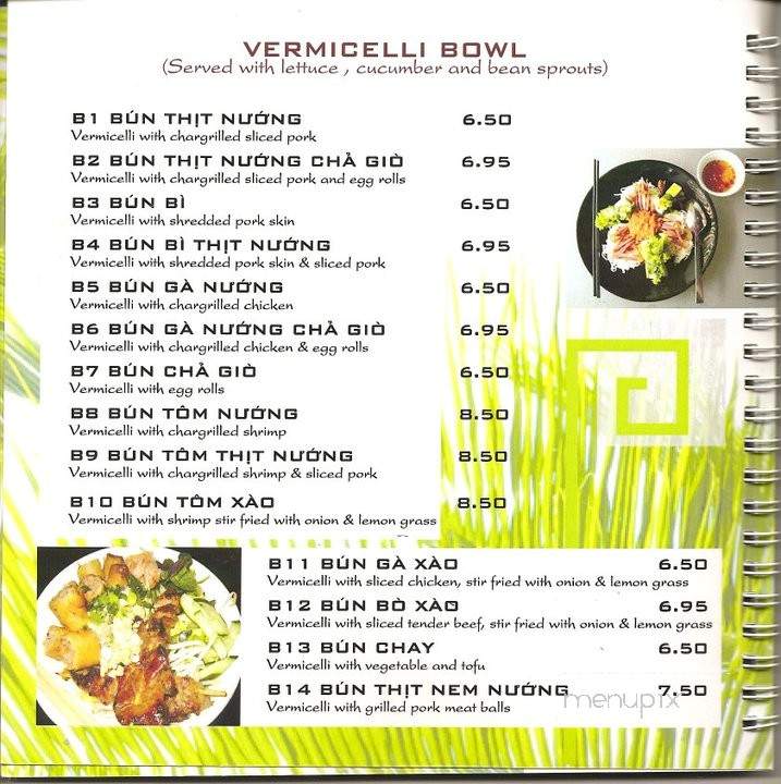 Vin Bistro - San Antonio, TX menu_pic