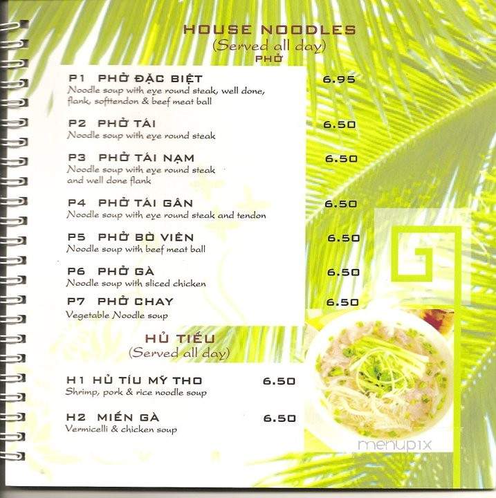 Vin Bistro - San Antonio, TX menu_pic