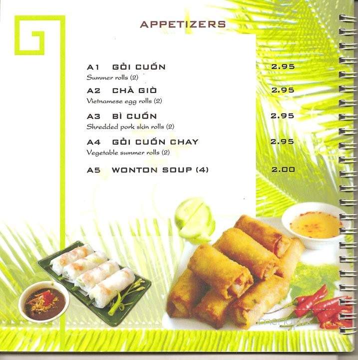 Vin Bistro - San Antonio, TX menu_pic