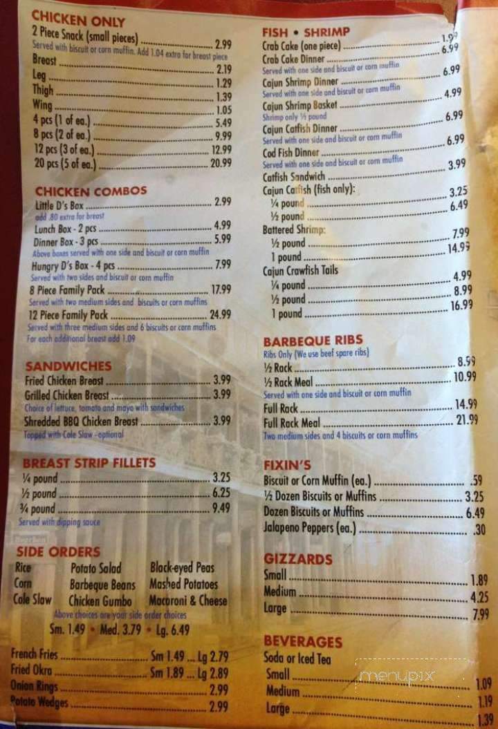 French Quarter - Ypsilanti, MI menu_pic