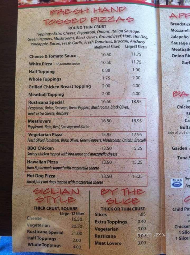 /2008480/Rusticana-Pizza-Menu-Easton-MD - Easton, MD