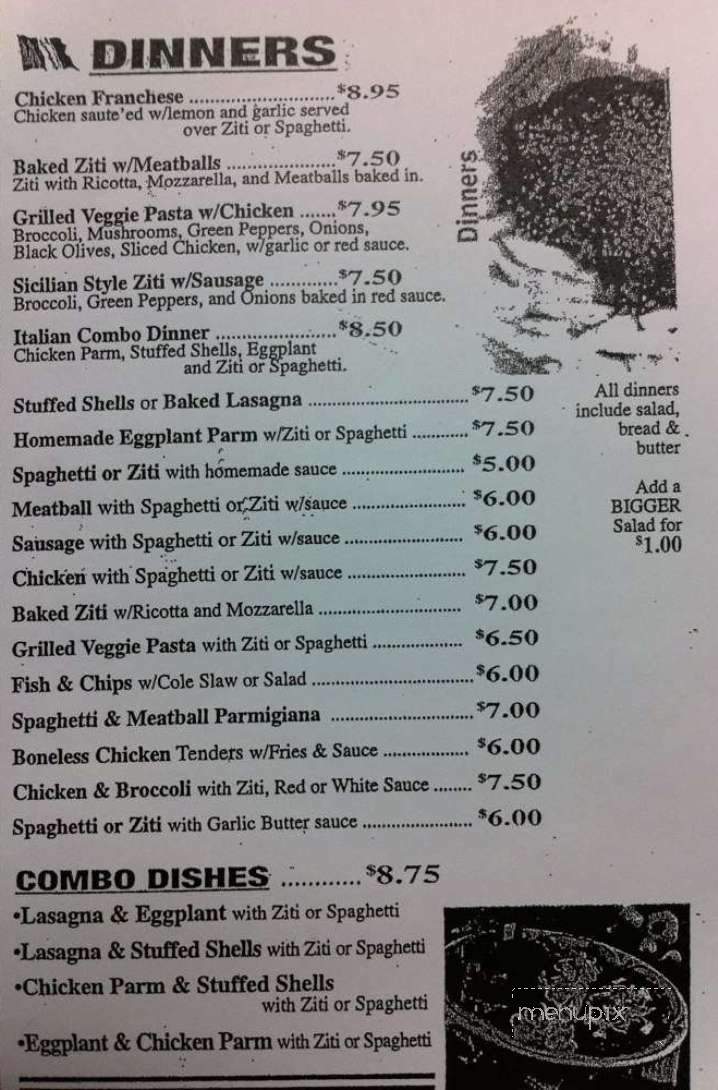 Italy's Best Express - Springfield, MA menu_pic
