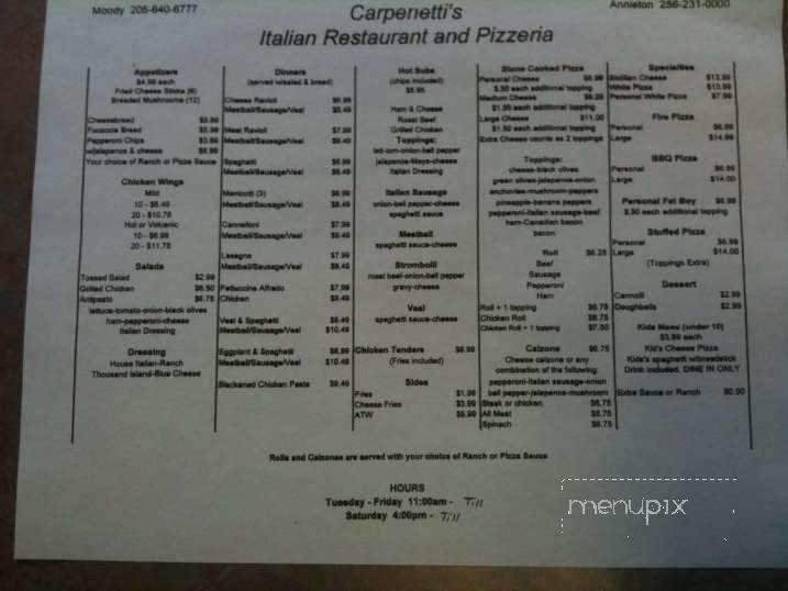 /5203098/Carpenettis-Pizza-Anniston-AL - Anniston, AL