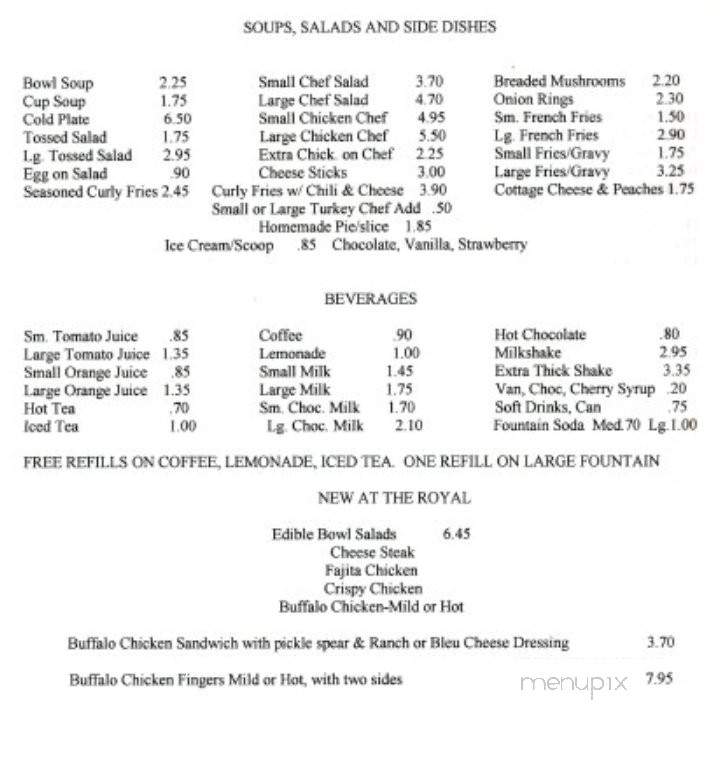 /326023/Royal-Restaurant-Keyser-WV - Keyser, WV