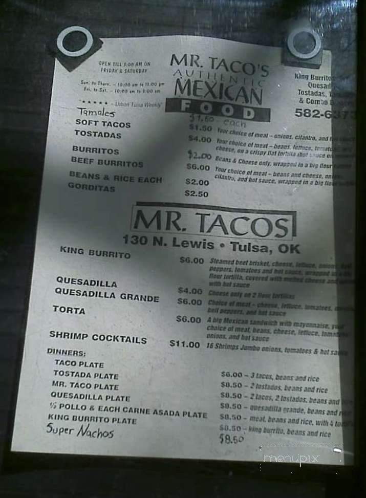 /3606539/Mr-Tacos-Tulsa-OK - Tulsa, OK