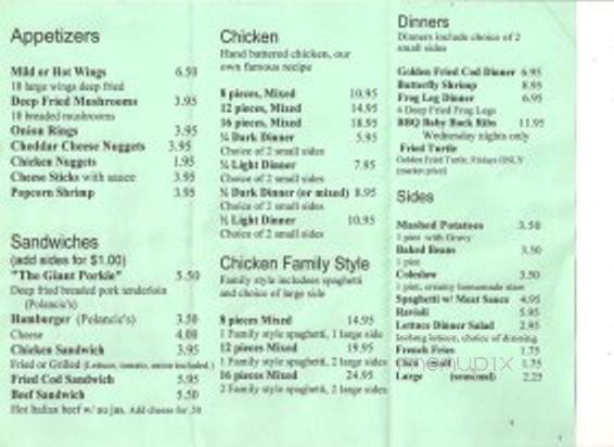 Chicken To-Go - Ottawa, IL menu_pic