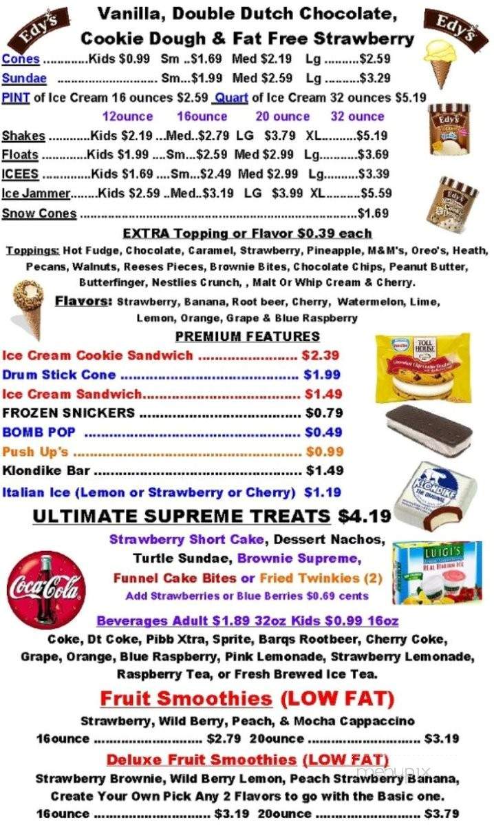 Jane's Icebox - Dunlap, IL menu_pic
