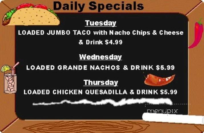 Jane's Icebox - Dunlap, IL menu_pic